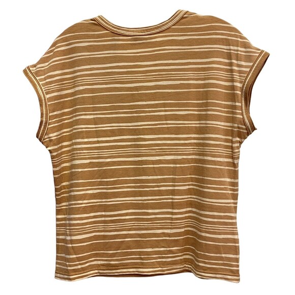 Bundle Of 2 Seamless Cap Sleeve Cami Crop Tops L NWT Rose And Tan Rayon/Spandex - Picture 3 of 15